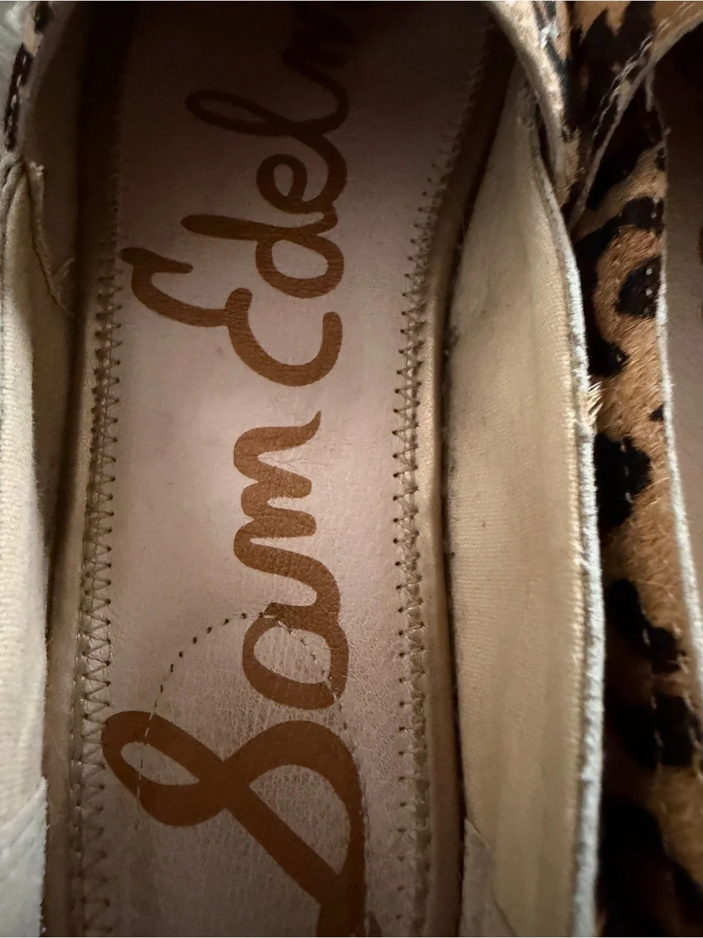 Sam Edelman Leopard-Print Espadrilles in Tan and Black